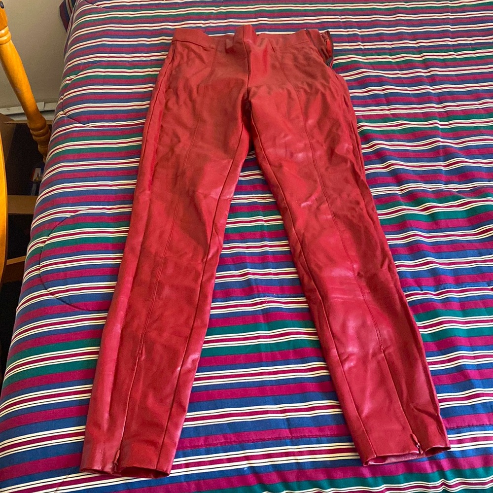 ZARA LEATHER PANTS - fits perfectly